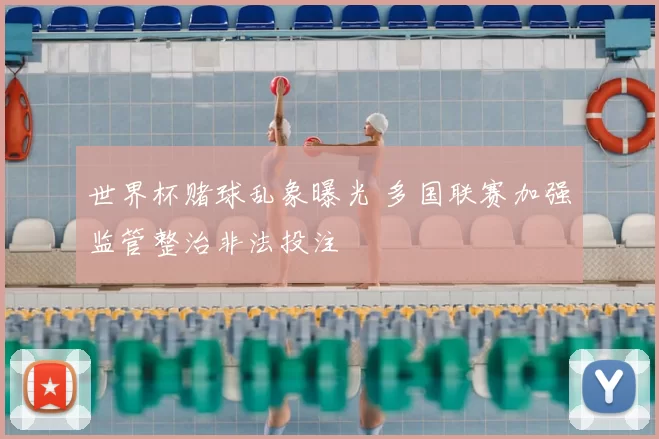 世界杯赌球乱象曝光 多国联赛加强监管整治非法投注